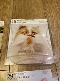 Уникален календар за 2014 година с единични снимки на котки, 15 лв