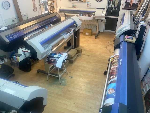 Roland VersaCamm SP-540V, cu Epson DX4 noi