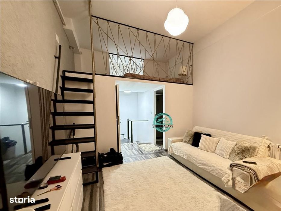 Apartament pe 2 niveluri de inchiriat mobilat si utilat in 7 Noiembrie