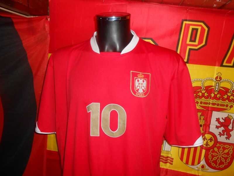tricou serbia dejan stankovic #10  marimea XL