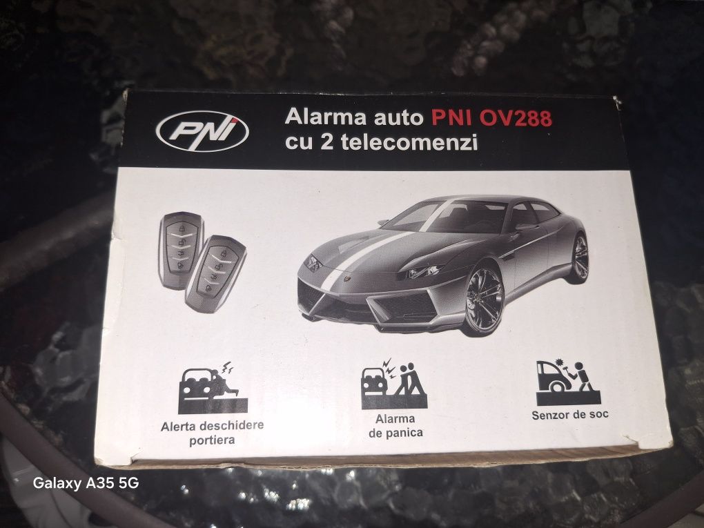 Alarma auto pni pt siguranță