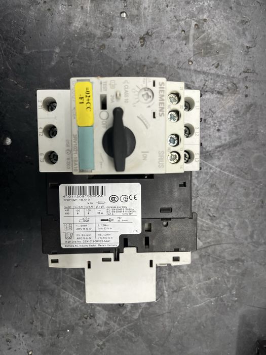 Contactori si breakere Siemens