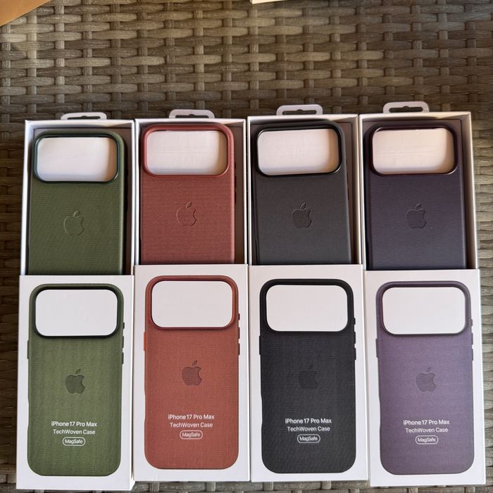 Huse Apple Silicone/TechWoven iPhone17/17Pro/17ProMax