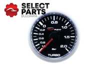 Depo буустметър boost meter 52mm, механичен -1 to 2 BAR