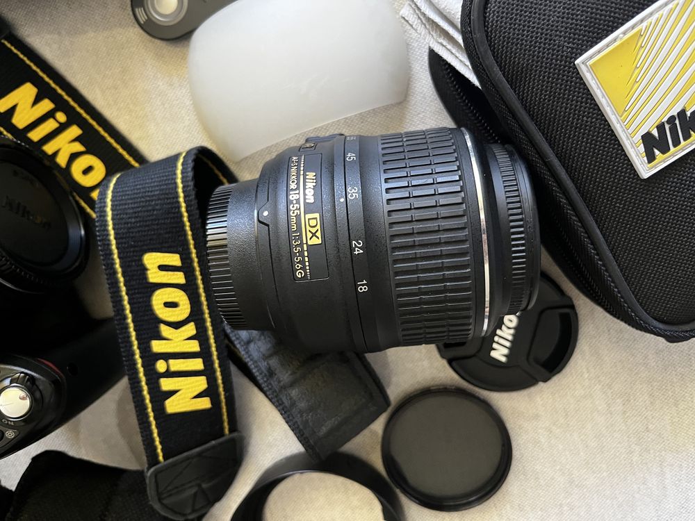NIKON d40x с AF-S NIKKOR DX 18-55 VR