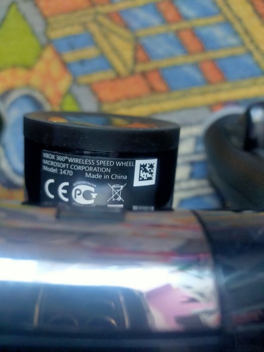 Controller Wireless Microsoft Xbox 360 Speed Wheel Original Functional