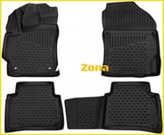 3D Гумени стелки за Toyota Corolla (2018+) 4 pcs.