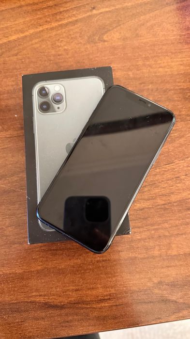 Iphone 11 pro зеленое