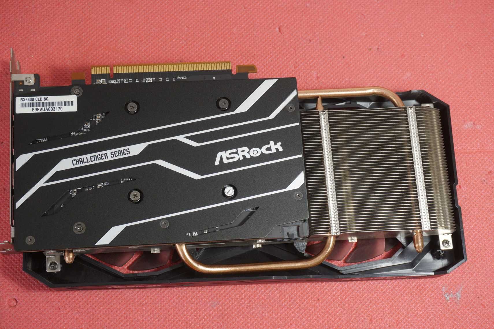 GPU Видео карта AMD Radeon RX 6600 8GB ASrock Challenger Broken shroud