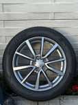 Set 4 roți iarnă – Jante aliaj ANZO + Anvelope Bridgestone 215/55 R17