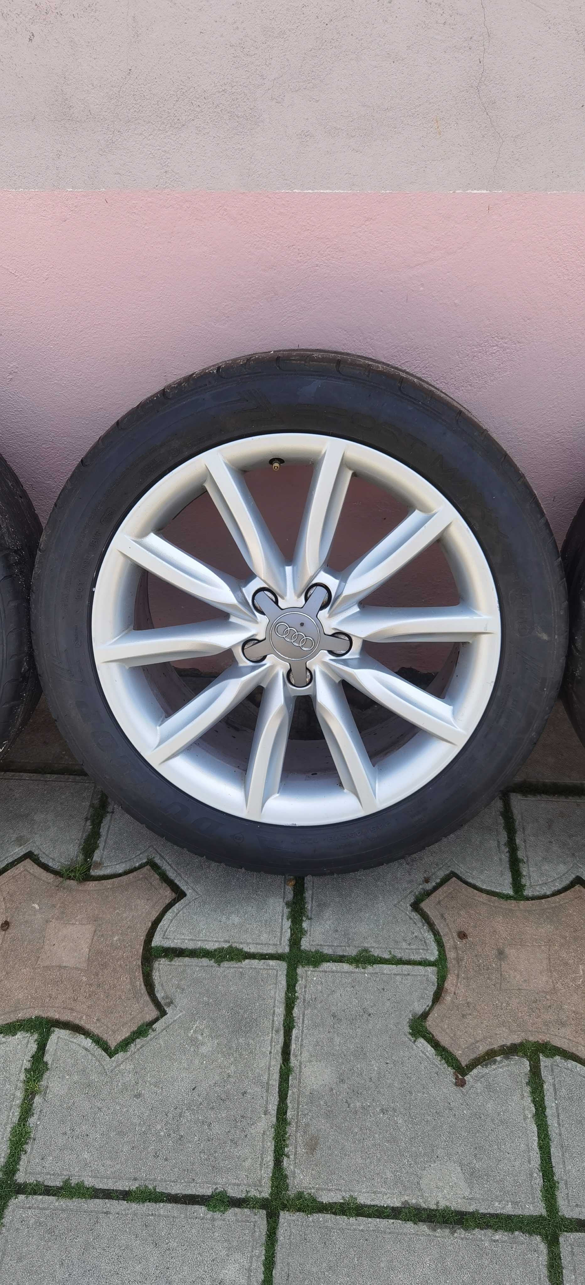 Roti 18" pentru Audi A6 / A7 cu anvelope Dunlop de vara