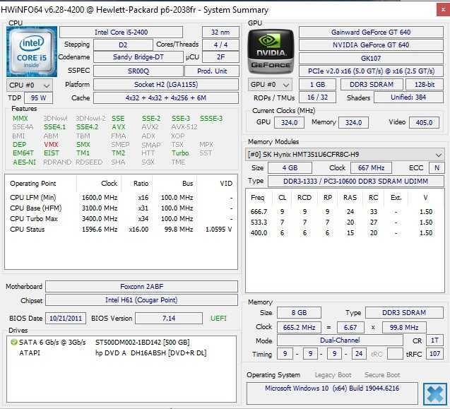 Calculator Unitate PC Light Gaming I5 2400 Ram 8Gb Windows 11