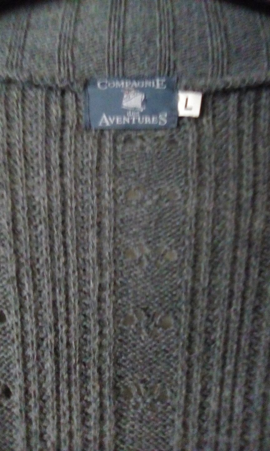 Cardigan superb,tricotat, Campagnie Des Adventures,nou,Franța L