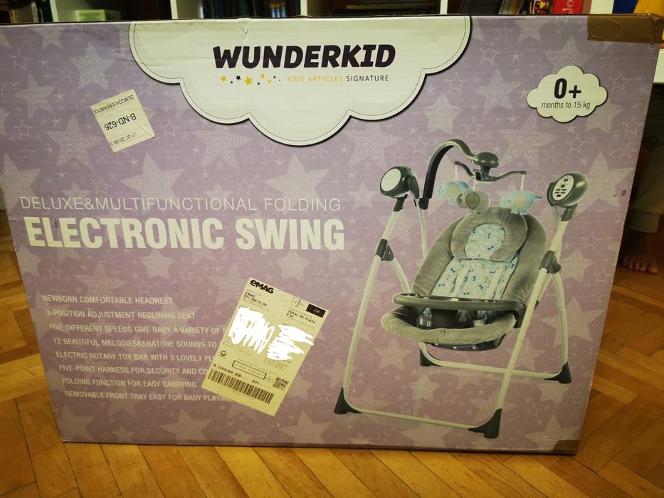 Leagan bebelusi electronic