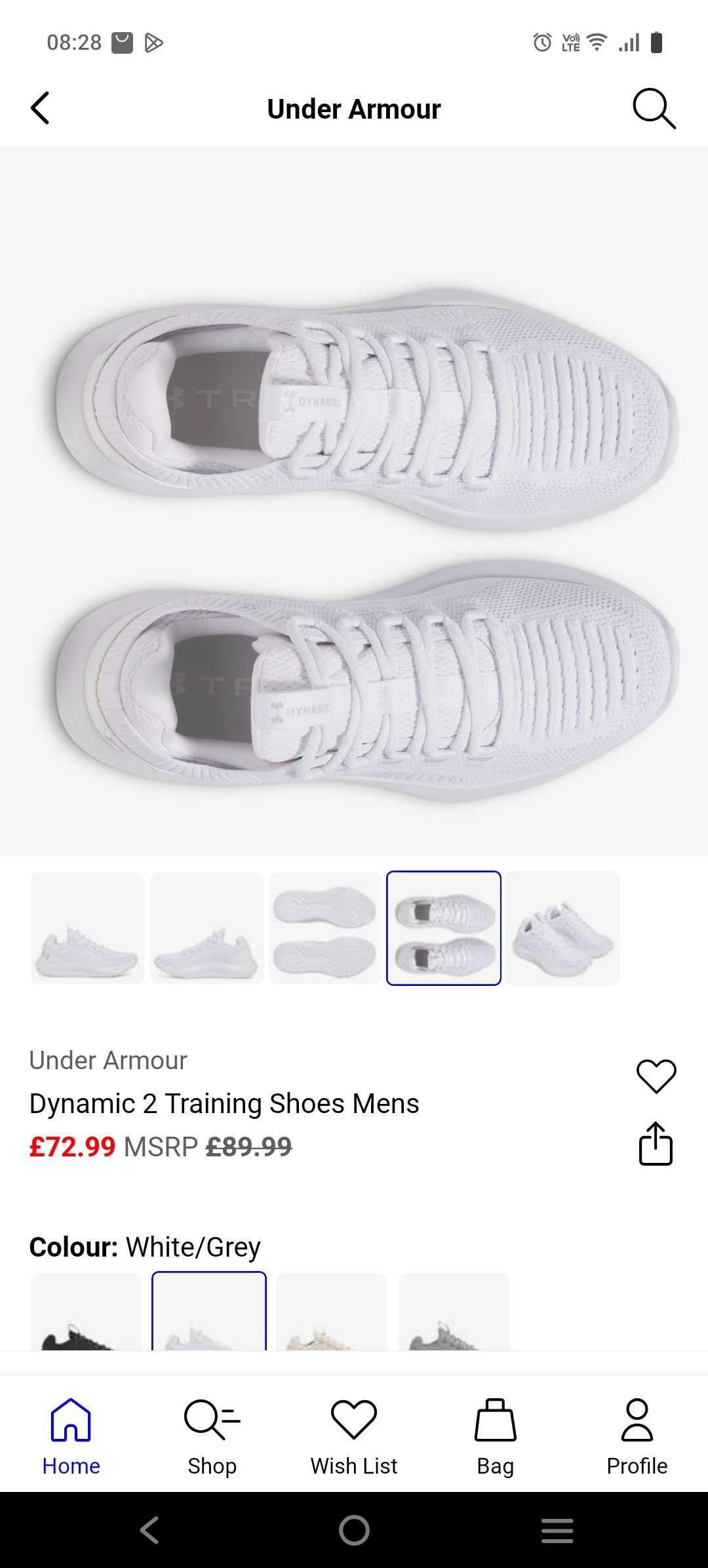 Маратонки Under armour