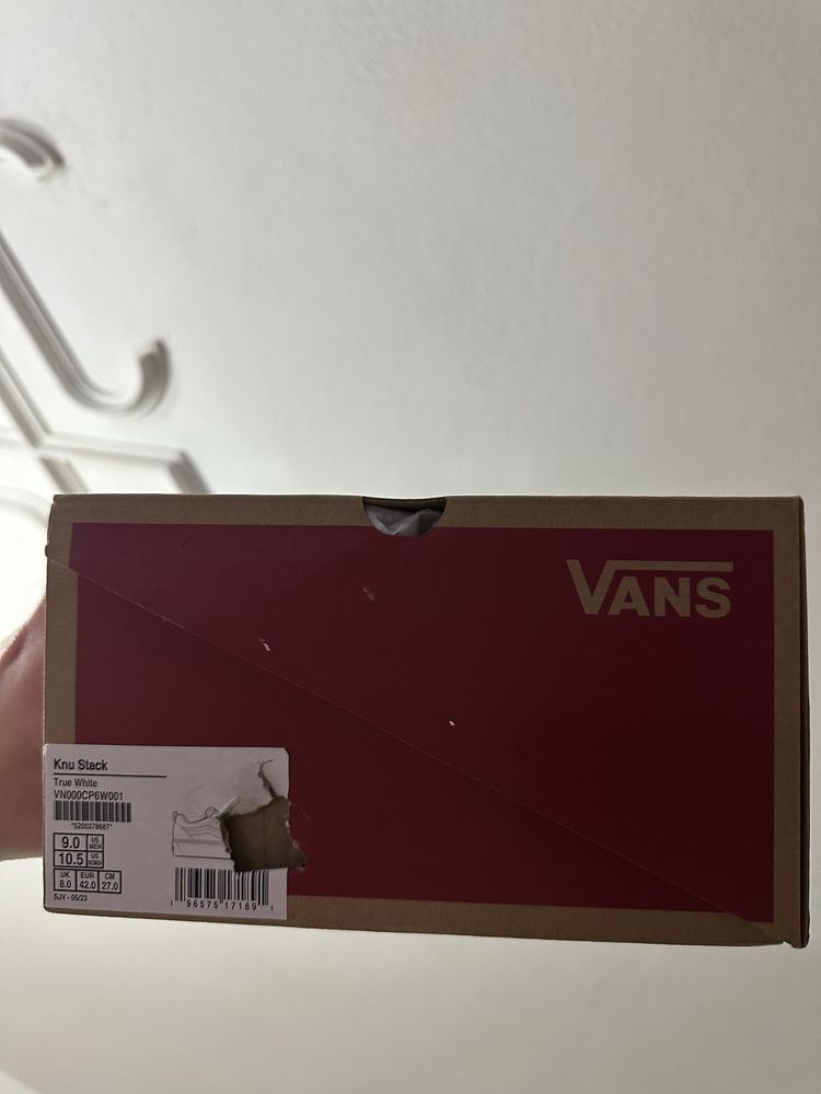 vans knu white 42 номер