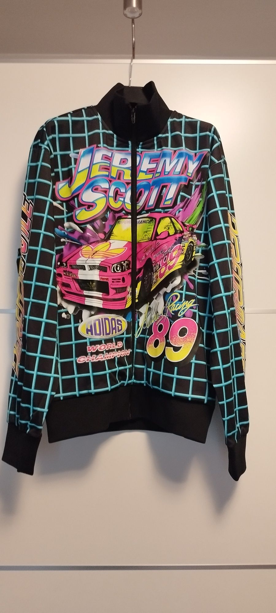 Междусезонно яке Adidas X Jeremy Scott NASCAR Rally / Performance