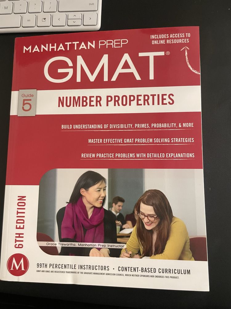 GMAT Number of properties 5,6th edition 2015