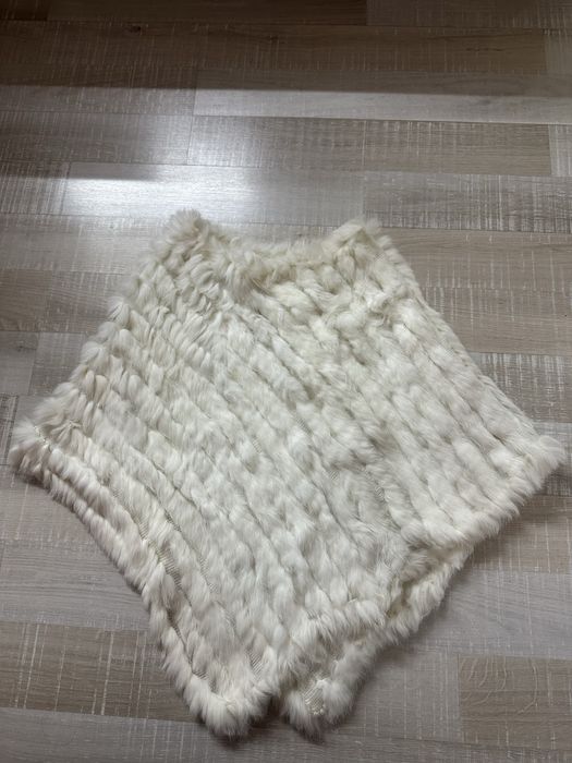 Пончо от естествен косъм