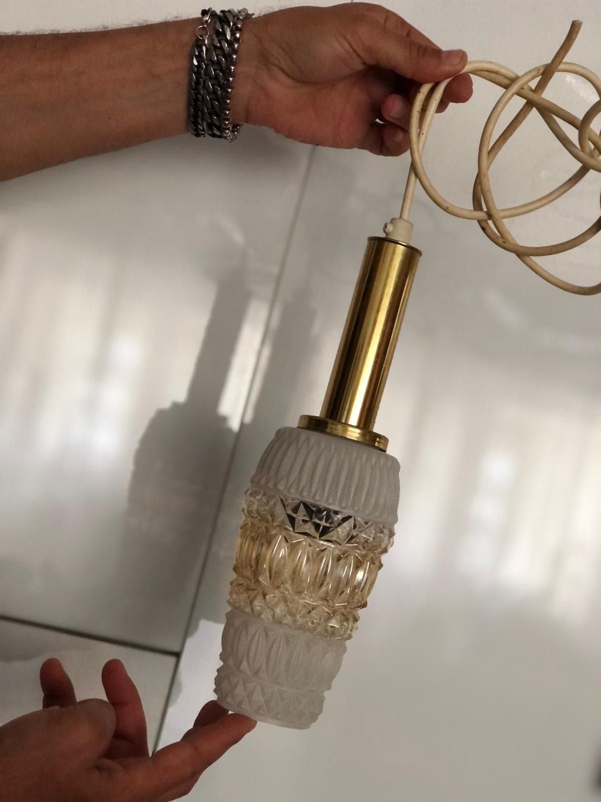 4 Lampa pendul mid century