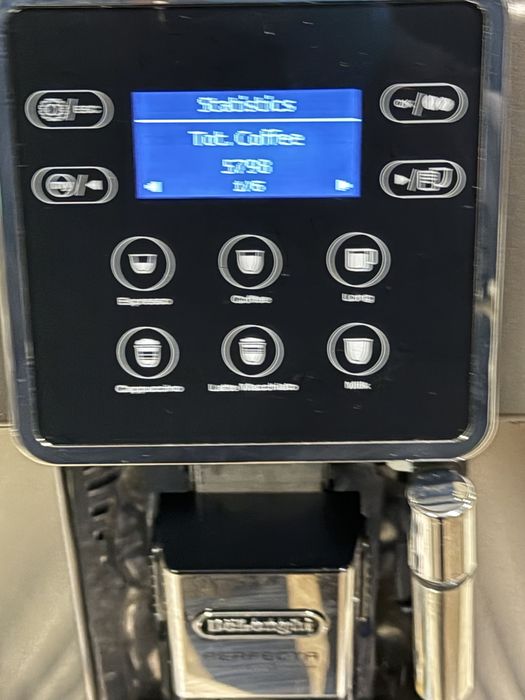 Кафемашина кафе автомат delonghi perfecta evo с гаранция