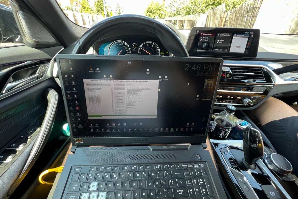 Harti GPS BMW 2024 Diagnoza Tester CarPlay Fullscreen