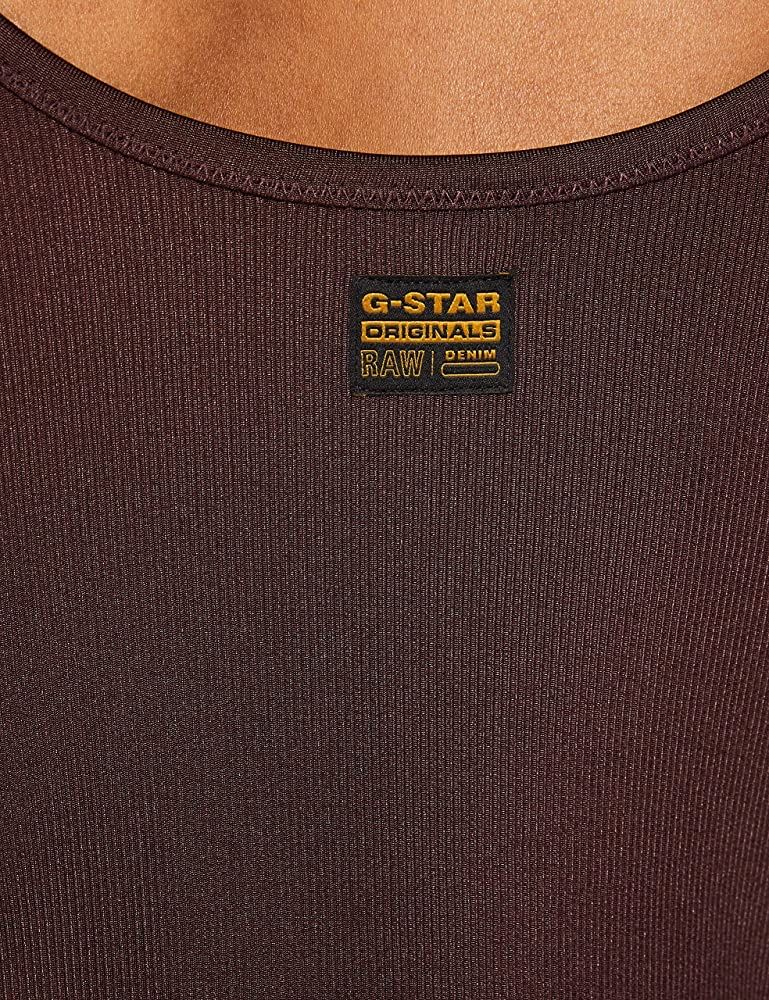 G-Star RAW Melam Boat Slim Body дамско боди с дълъг ръкав -р.Л-ХЛ