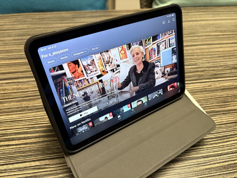 Нов iPad mini 7 - 100% батерия