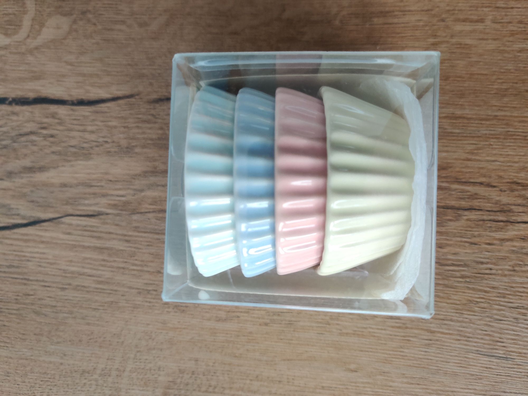 Set muffins brioșe silicon/ ceramică