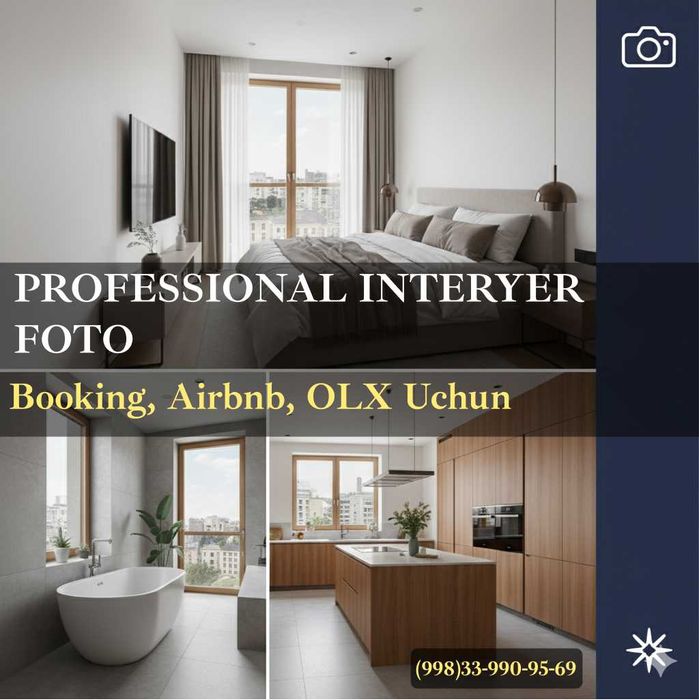 Professional Interyer Foto → Ko'proq Bron va Savdo!
