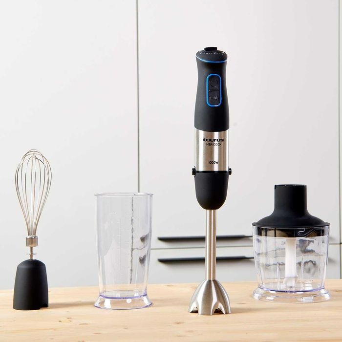 ПРОМО Нов Мощен Пасатор Чопър Блендер Taurus HBA1000X 1000W с Гаранция