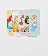 Нови 5 чифта чорапи с дисни принцеси/Disney Princess