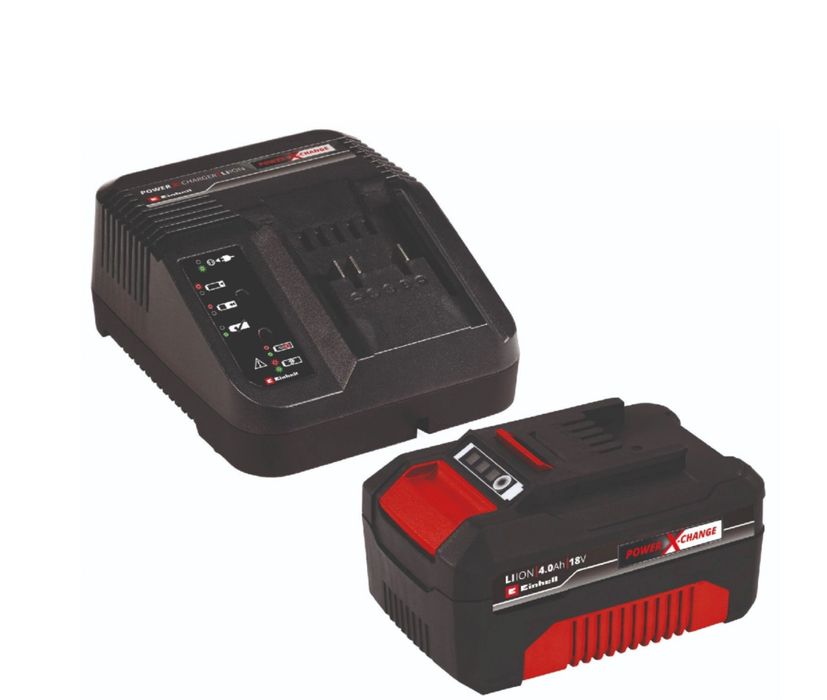Set incarcator cu acumulator Einhell, 18 V, capacitate acumulator 4 Ah