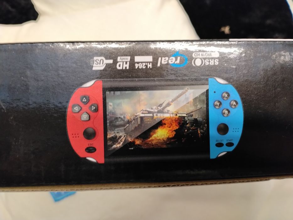 Consola Gameplayer SIKS, 8 GB, 1000 De Jocuri Instalate, 4.3 Inch, Cu