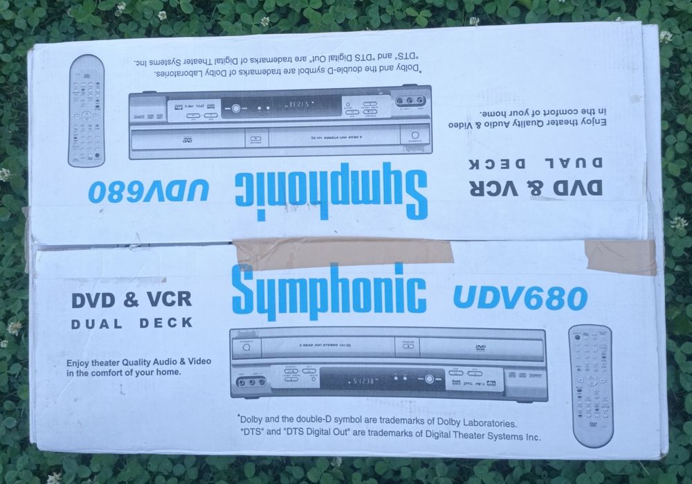 Foarte rar! Symphonic UDV 680 DVD/video recorder pentru colecționari!