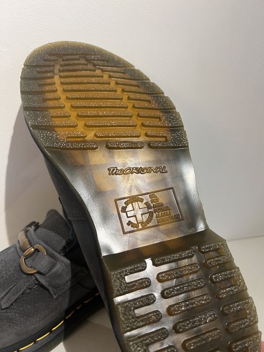 Mocasini Dr Martens 41 Adrian Snaffle blue nubuck originali noi