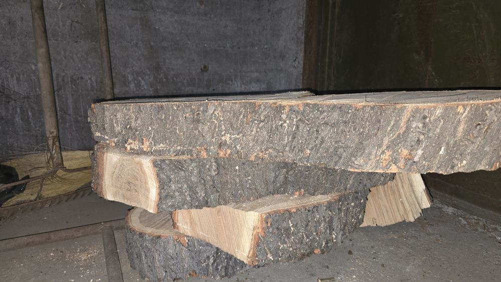 Столешницы из дуба  цельные