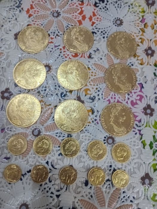 Vand monde placate cu aur de 24k 1/1 cu cele originale