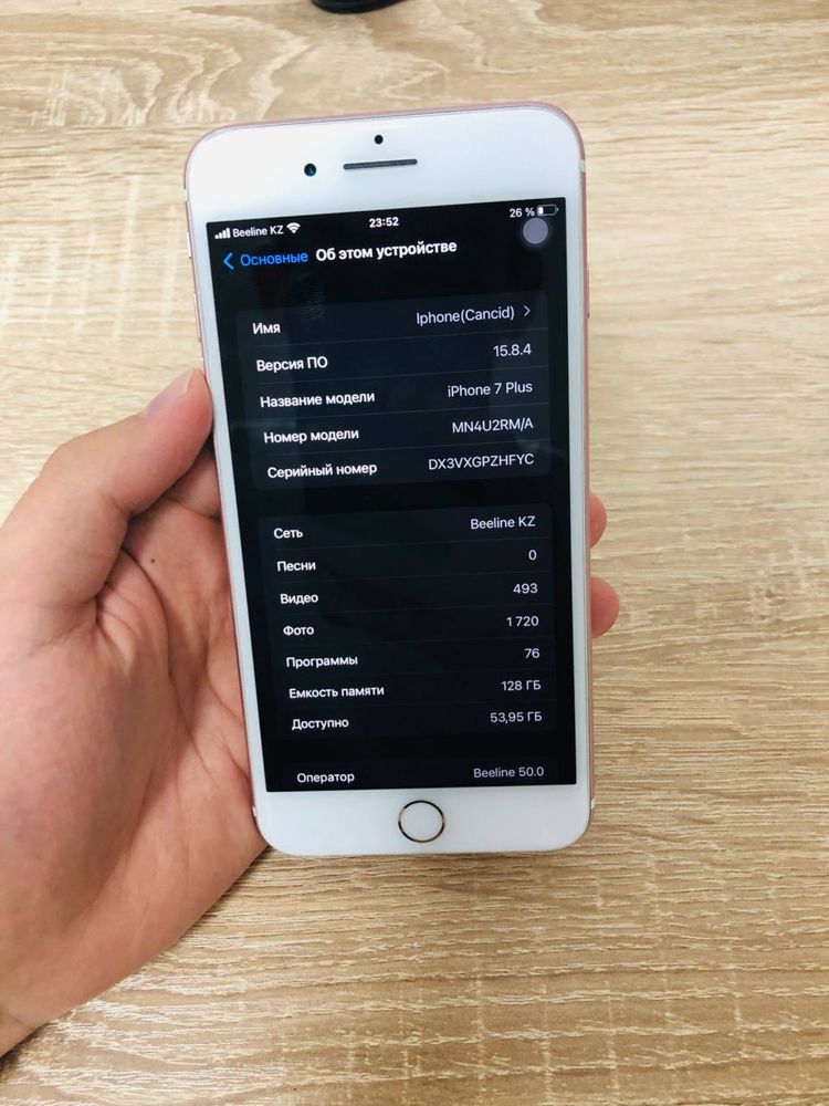 iphone айфон 7plus ,128 гб