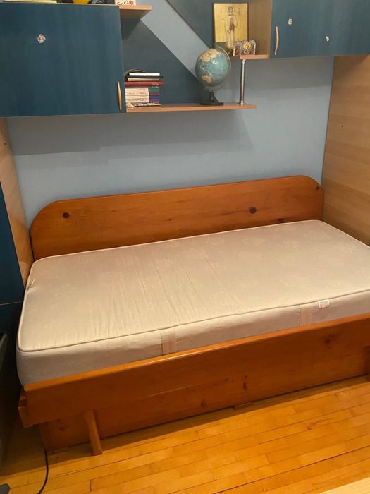 Pat Lemn Masiv si saltea