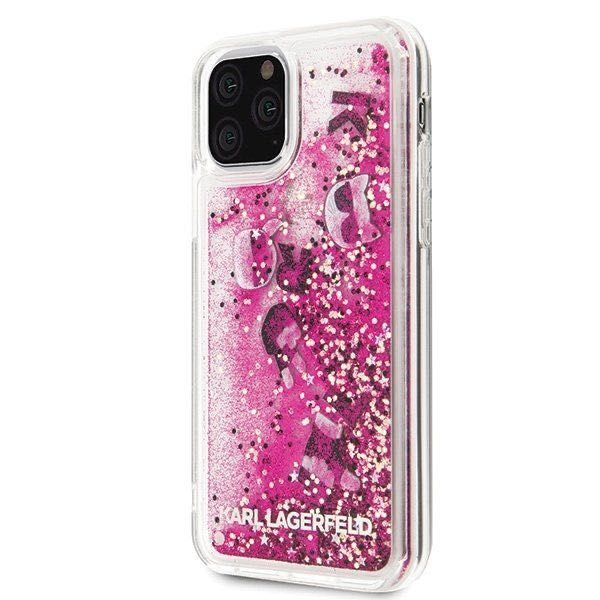 Husă Karl Lagerfeld iPhone 11 Pro, originală, liquid glitter, sigilată