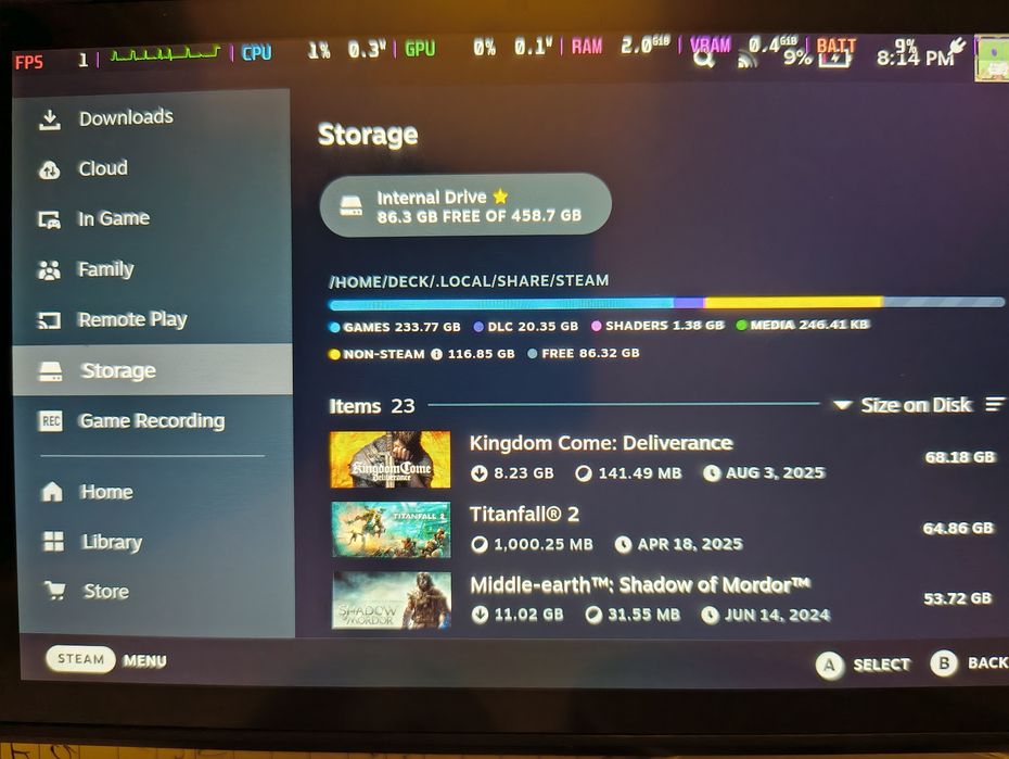 Steam Deck LCD 512GB