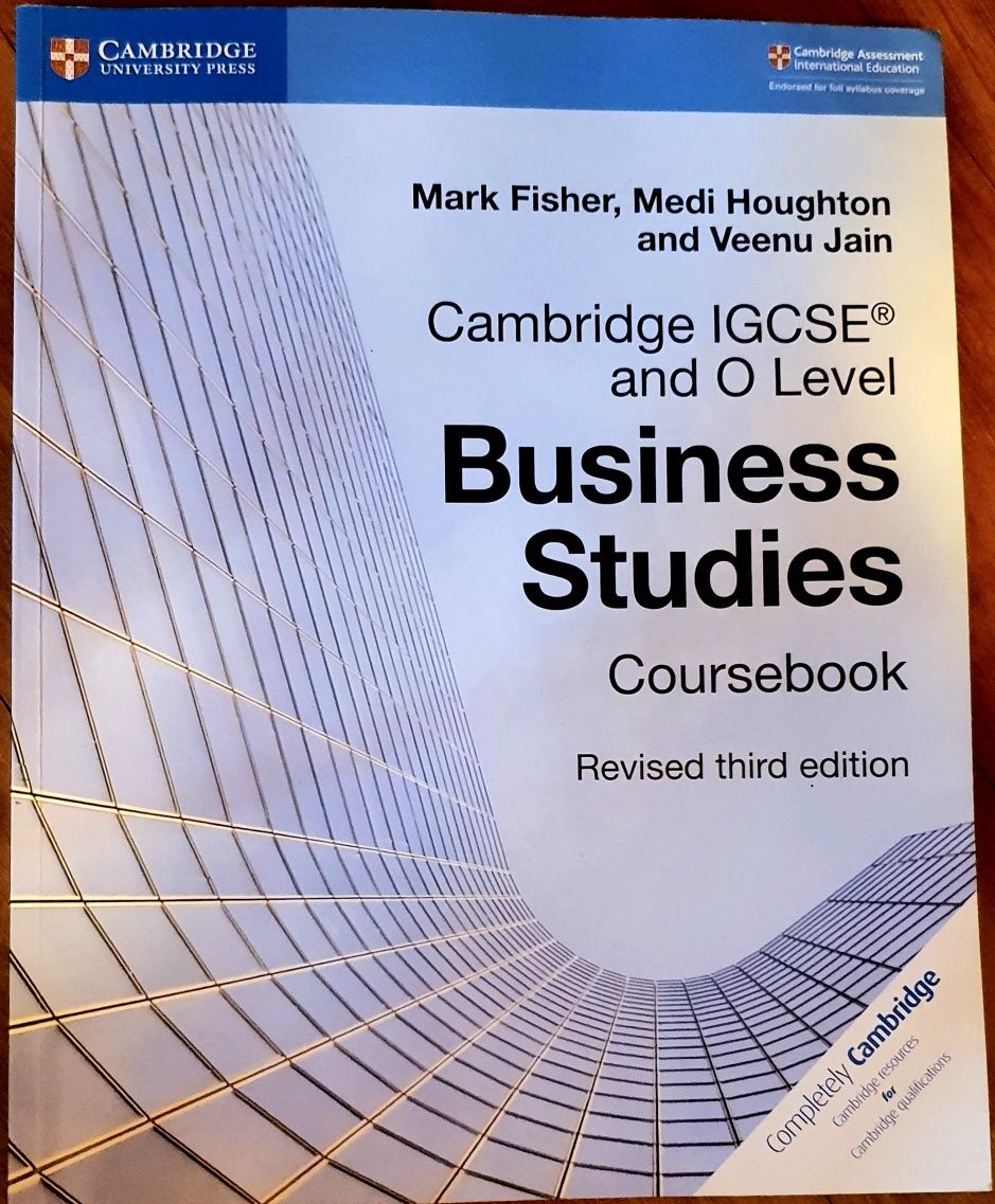 Business Studies Cambridge IGCSE and O Level Coursebook