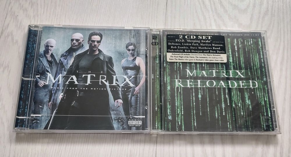 CD uri originale audio Matrix & Matrix Reloaded soundtrack