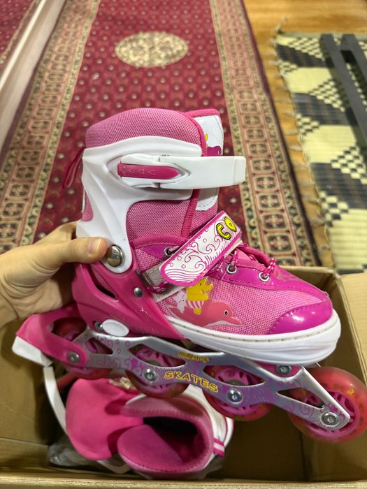 Ролик с набором для девочек