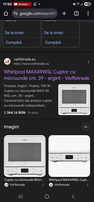 Vând cumpotr microunde whirlpool max 49