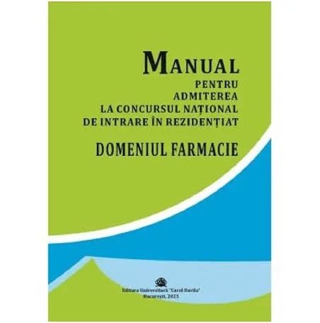 Manual pentru admiterea la rezidentiat farmacie pdf