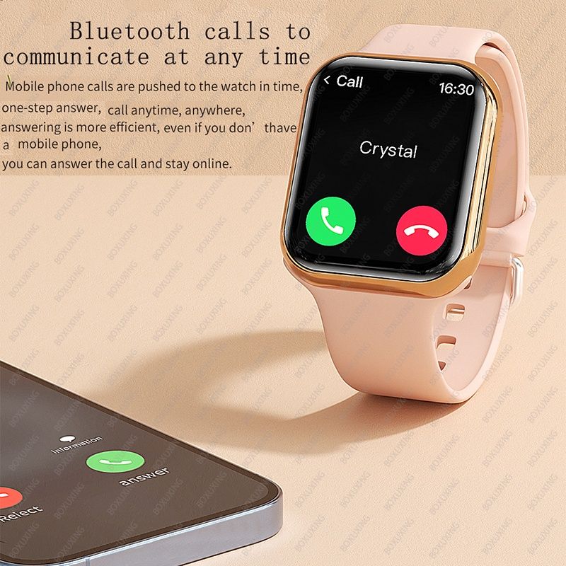 Smartwatch MEN/ WOMEN BLACK bluetooth call