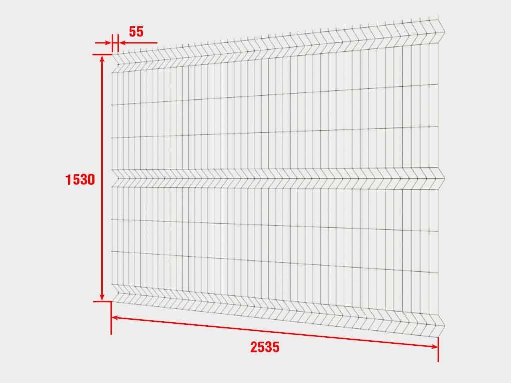 Забор 3d, заборные секции 3д, еврозабор, 3d ограждения