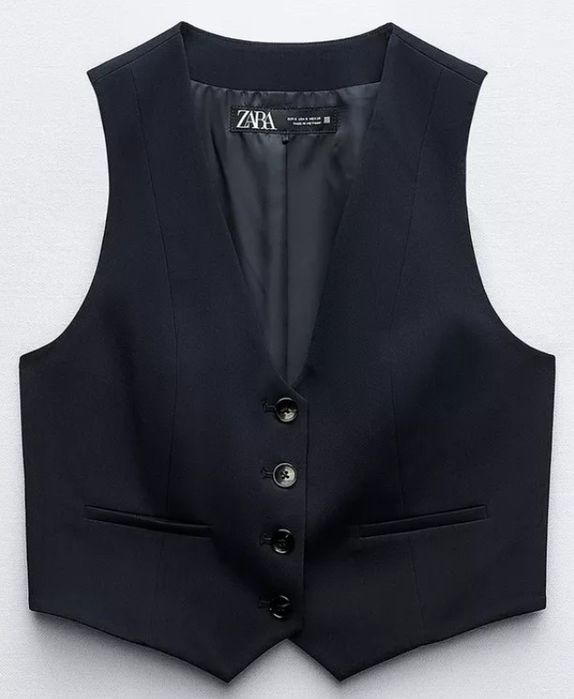 ZARA чисто нови, с етикет елегантно бюстие, дънкови ризи и елеци
